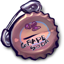 Grape Soda With Safety Pin icon